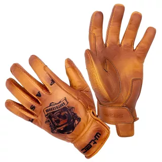 Leather Summer Motorcycle Gloves W-TEC Gatorrano