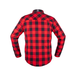 Shirt W-TEC Black Heart Respector II - černá s modrým pruhem