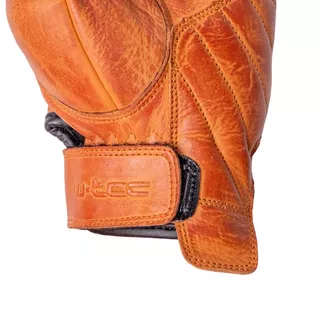 Leather Motorcycle Gloves W-TEC Kruegero - Brown