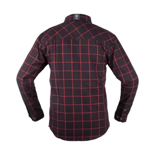 Shirt W-TEC Black Heart Respector II - černá s modrým pruhem