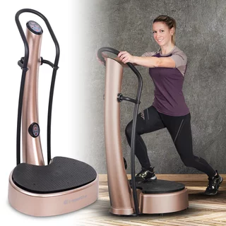 Vibration Platform VibroGym inSPORTline Lotos - Brown