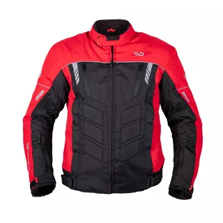 Men’s Motorcycle Jacket BOS/WD Motorsports Vegas 1.0 - Neon - Red