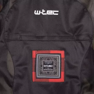 Motorcycle Shirt W-TEC Black Heart Rattlesneak - červeno-černá kostkovaná