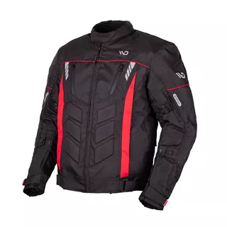 Men’s Motorcycle Jacket WD Motorsports Vegas 2.0 - Black-Red