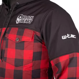 Softshell Jacket W-TEC Black Heart Rozzer - Red-Black
