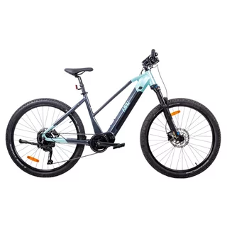 Women’s Mountain E-Bike inSPORTline ISL Asuki 630 Wh 27.5” – 2025 - Aqua Blue