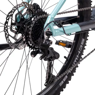 Women’s Mountain E-Bike inSPORTline ISL Asuki 630 Wh 27.5” – 2025 - Aqua Blue
