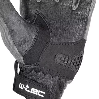 Summer Motorcycle Gloves W-TEC Groniko - Grey-Black