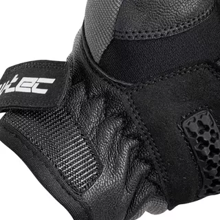 Summer Motorcycle Gloves W-TEC Groniko - Grey-Black