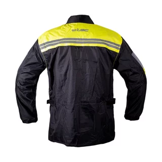 Motorcycle Rain Jacket W-TEC Igava – 2nd Quality - Black-Fluo Green