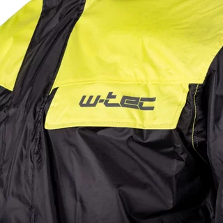 Motorcycle Rain Jacket W-TEC Igava – 2nd Quality - Black-Fluo Green
