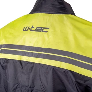 Motorcycle Rain Jacket W-TEC Igava – 2nd Quality - Black-Fluo Green