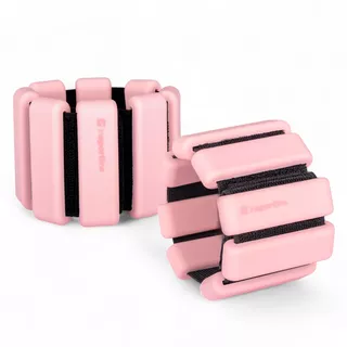 Adjustable Wrist/Ankle Weights inSPORTline Brace - Pink