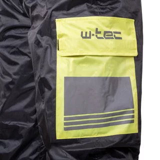 Waterproof Motorcycle Pants W-TEC Colnari - Black-Fluo Green