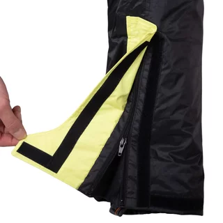 Waterproof Motorcycle Pants W-TEC Colnari - Black-Fluo Green