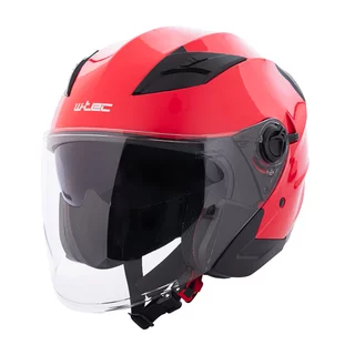Open-Face Helmet W-TEC Barcela Carmesi - Red