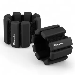Adjustable Wrist/Ankle Weights inSPORTline Brace - Black