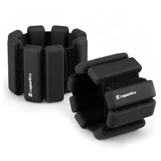 Ankle & Wrist Weights inSPORTline Brace 2 x 1.5 kg - Black