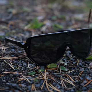 Sports Sunglasses Tripoint Reschen - Matt Black Smoke /w Blue Multi Cat.3