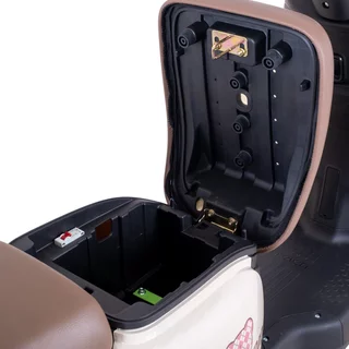 Electric Scooter Keren Beike 10” - Brown-Pink