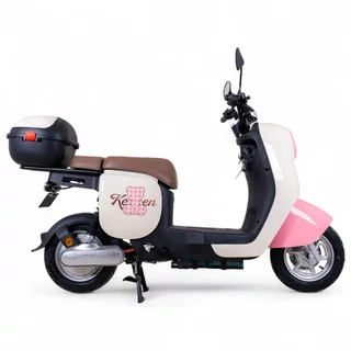 Electric Scooter Keren Beike 10” - Brown-Pink