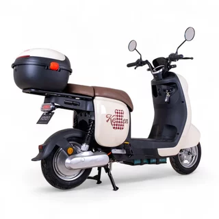 Electric Scooter Keren Beike 10” - Brown-Pink