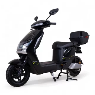 Electric Scooter W-TEC Raike 10” - Black-Silver - Black-Silver