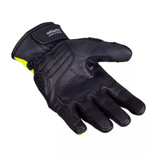 Motorcycle Gloves W-TEC Janstur - Black-Fluo