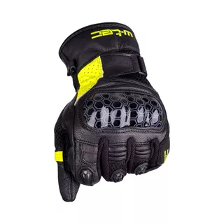 Motorcycle Gloves W-TEC Kudavo - Black-Fluo