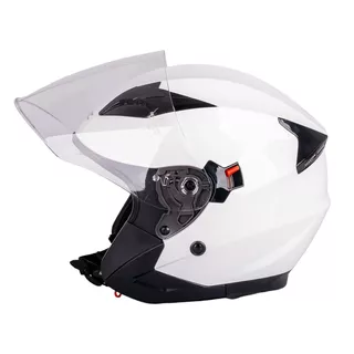 Motorcycle Helmet W-TEC Putta - Matt Black-Bronze