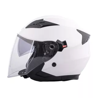Motorcycle Helmet W-TEC Putta - Matt Black-Bronze