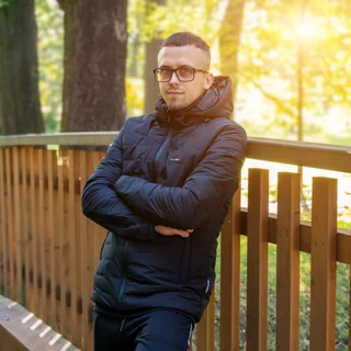 Men’s Heated Jacket W-TEC HEATborg - Black