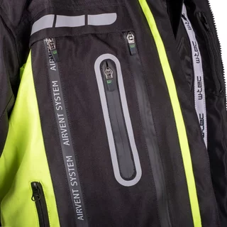 Motorcycle Jacket W-TEC Gelnair EVO - Black-Grey