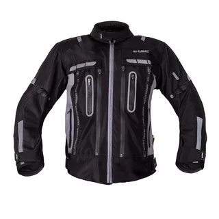 Motorcycle Jacket W-TEC Gelnair EVO - Black-Grey