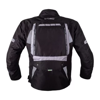Motorcycle Jacket W-TEC Gelnair EVO - Black-Grey