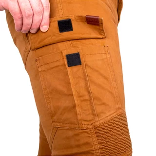 Motorcycle Jeans W-TEC Wallbridge Caramel - karamelová