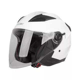 Open-Face Helmet W-TEC Barcela - White Glossy