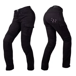 Women’s Motorcycle Jeans W-TEC Komehana - Black