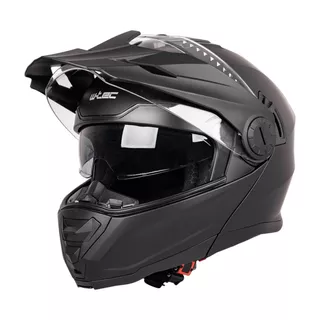 Flip-Up Enduro Helmet W-TEC Biscaia P/J - Black Glossy