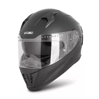 Touring Helmet W-TEC Burgosa - Matte Black - Matte Black
