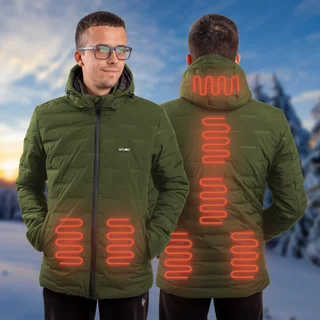 Men’s Heated Jacket W-TEC HEATborg - Khaki