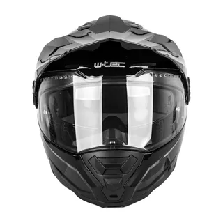 Flip-Up Enduro Helmet W-TEC Biscaia P/J - Black Glossy