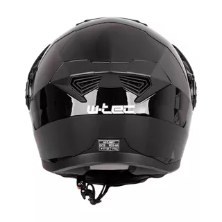 Flip-Up Enduro Helmet W-TEC Biscaia P/J - Black Glossy