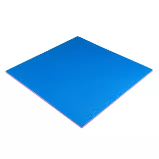 Tatami Puzzle Mat inSPORTline Sazegul 100 x 100 x 2 cm - mocha mousse-černá, vzor 5 proužků