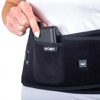 Heated Waist Belt W-TEC HEATbelt, Size S-XL