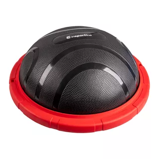 Balance Trainer inSPORTline Dome Edge w/ 100 cm/4.6 kg Resistance Bands - Red-Black