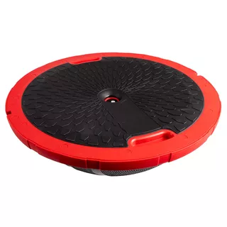 Balance Trainer inSPORTline Dome Edge w/ 100 cm/4.6 kg Resistance Bands - Red-Black