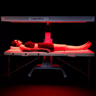 Red LED Light Therapy Panel inSPORTline Supetar - White