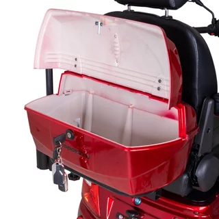 Four-Wheel Electric Scooter w/ Tow Bar inSPORTline Antun - Red