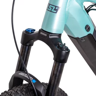 Women’s Mountain E-Bike inSPORTline ISL Asuki 630 Wh 27.5” – 2025 - Aqua Blue